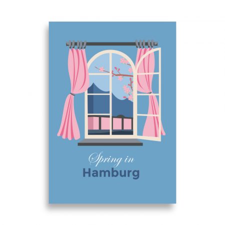 Poster "Spring in Hamburg"