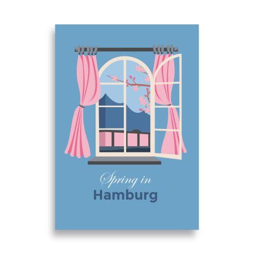 Poster "Spring in Hamburg"