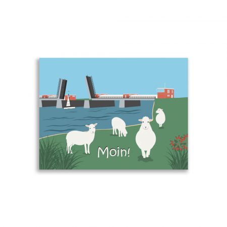 Poster Sperrwerk Neuhaus an der Oste: "Moin!" – Bild 4