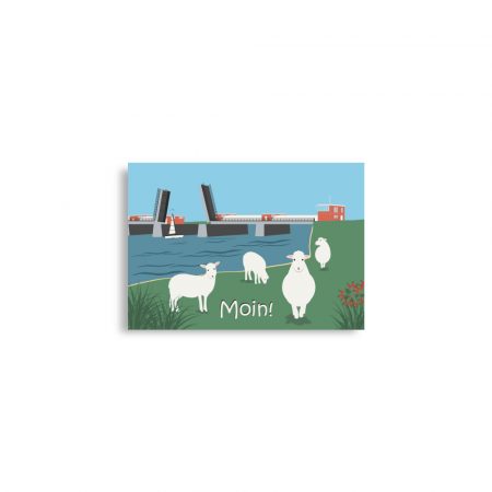 Poster Sperrwerk Neuhaus an der Oste: "Moin!" – Bild 3