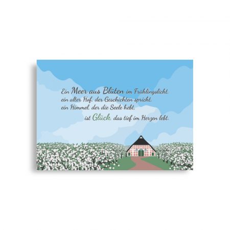 Poster Altes Land: Zwischen Blütenmeer und Fachwerk – Bild 2