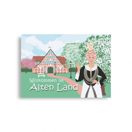 Poster Frühling am Gräfenhof Jork: "Willkommen im Alten Land" – Bild 2