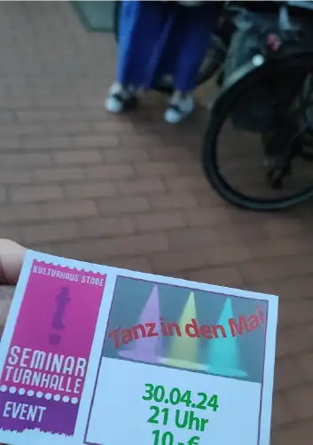 Ticket Tanz in den Mai Seminarturnhalle Stade