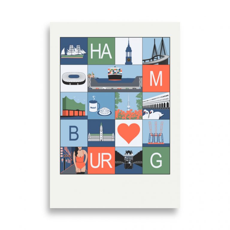 Stadtposter Hamburg
