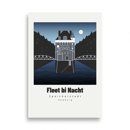 Poster Hamburg Speicherstadt
