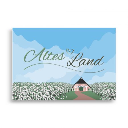 Poster Blütenmeer "Altes Land"