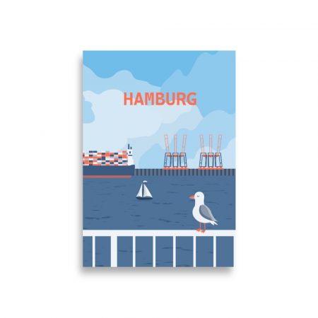 Poster Hamburger Hafen – Bild 2