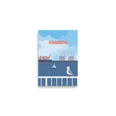 Poster Hamburger Hafen – Bild 3