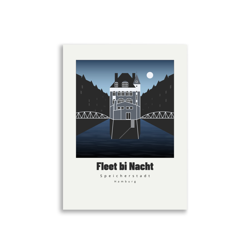 Speicherstadt Hamburg Poster