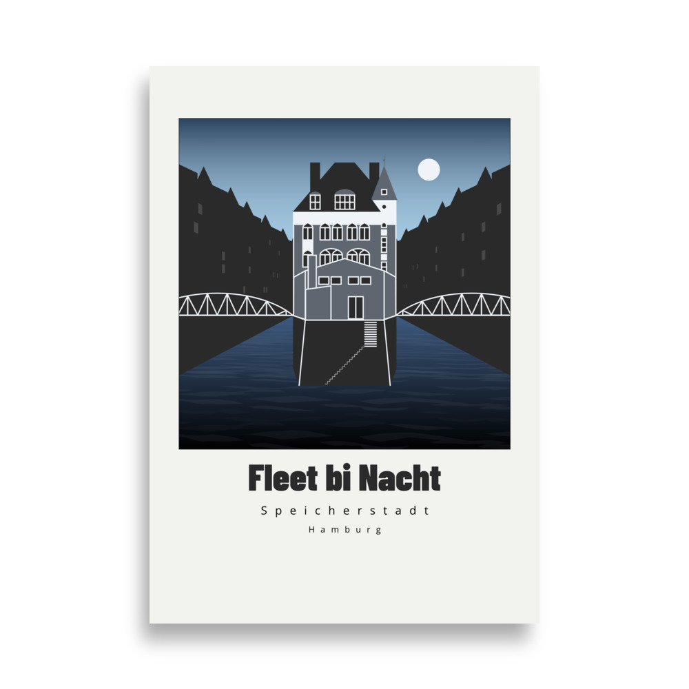 Speicherstadt Hamburg Poster