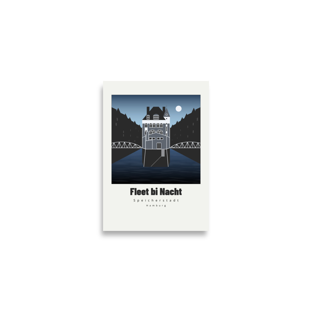 Speicherstadt Hamburg Poster