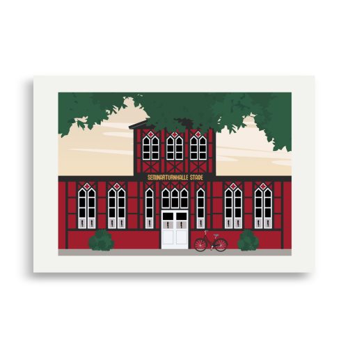 Poster Seminarturnhalle Stade