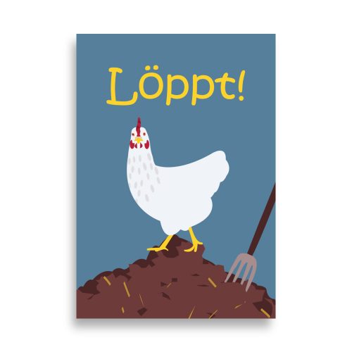Poster „Löppt“