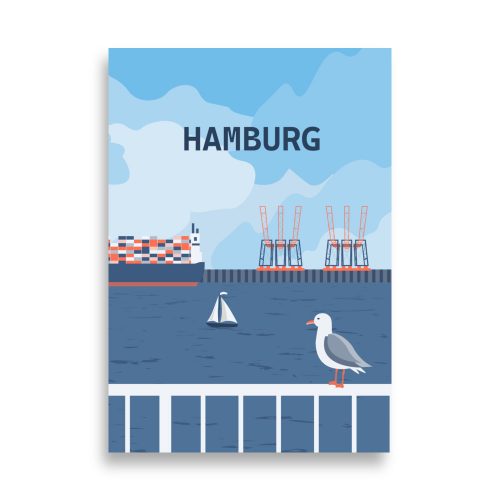 Hamburg Hafen Poster