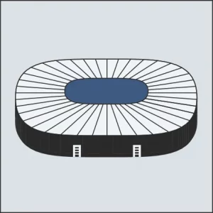 Hamburg Volksparkstadion Grafik