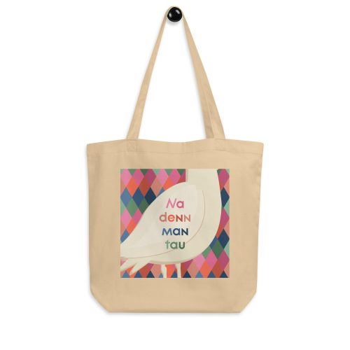 Plattdeutscher Möwen-Stoffbeutel: "Na denn man tau"