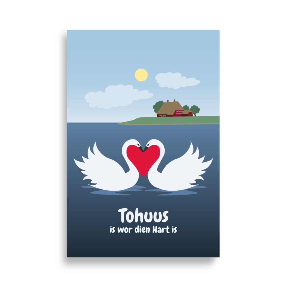 Schwäne Herz Poster: "Tohuus" – Bild 6