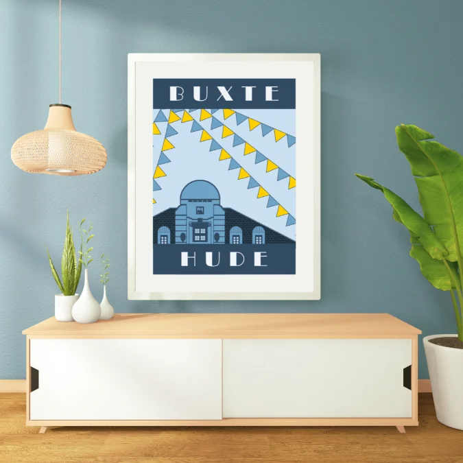 Buxtehude Wimpel Poster