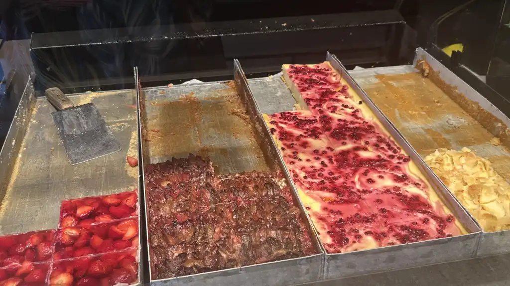Frische Obstkuchen